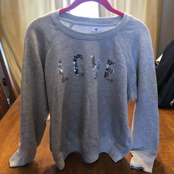 Sundry Love Embellished Sweatshirt size Large - Picture 10 of 11